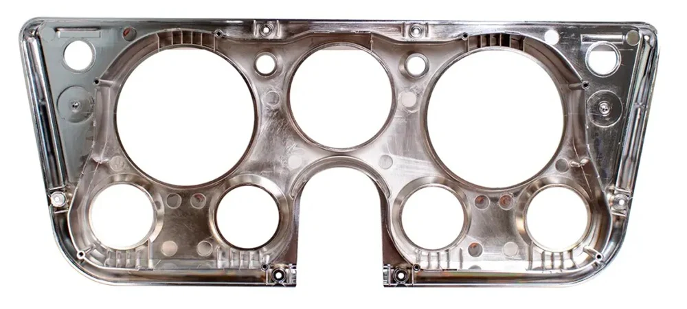 AMD Dash Bezel w/ Gauges - Black / Chrome | 69-72 Chevy GMC C/K Truck - Image 2
