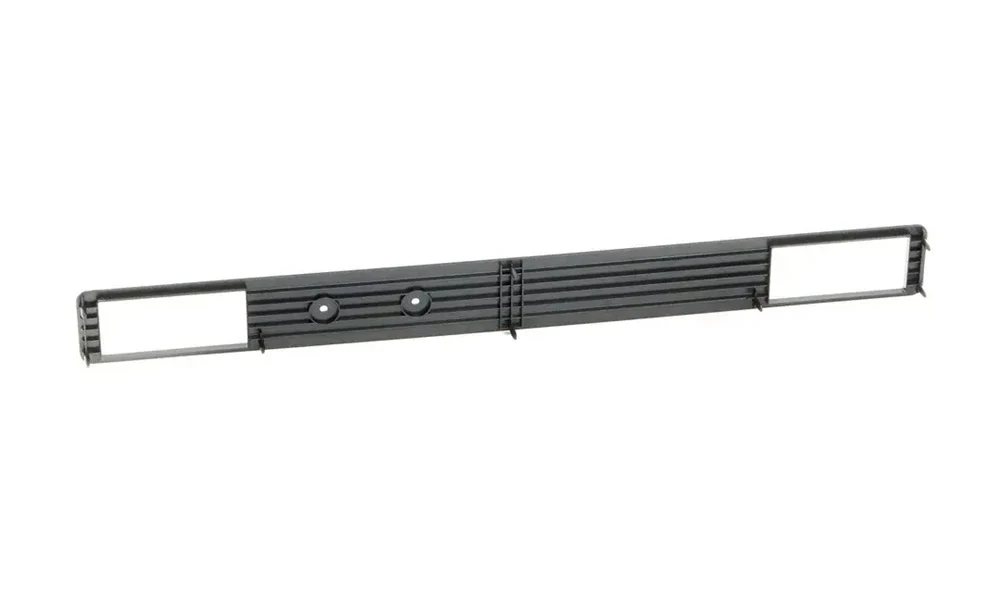 AMD Dash Molding Air Vent Bezel - w/ AC - Brushed / Black | 78-80 Chevy GMC C/K Truck Blazer Jimmy Suburban - Image 2