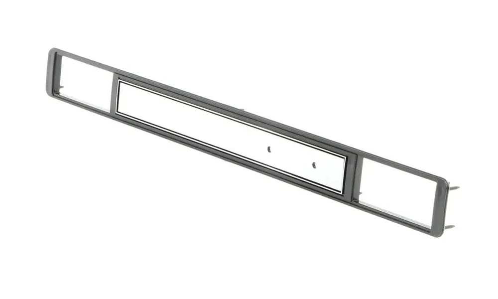 AMD Dash Molding Air Vent Bezel - w/ AC - Brushed / Black | 78-80 Chevy GMC C/K Truck Blazer Jimmy Suburban - Image 3