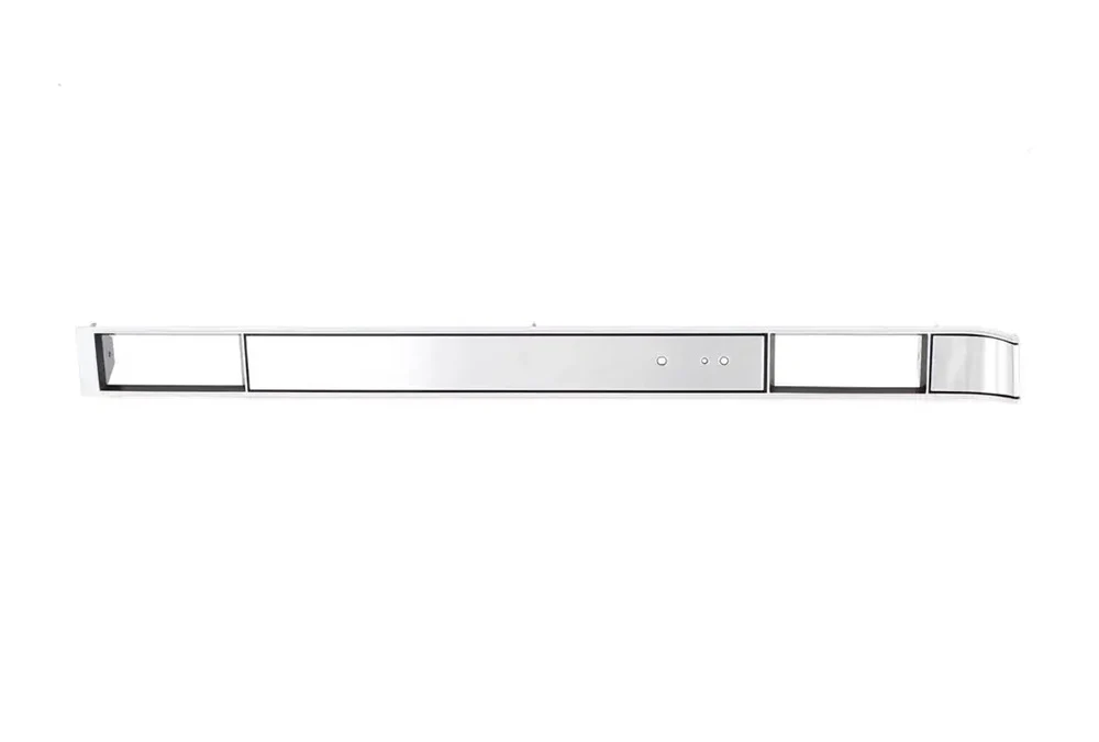 AMD Dash Molding Air Vent Bezel - with AC - Brushed Aluminum | 81-91 Chevy GMC C/K Truck Blazer Jimmy Suburban