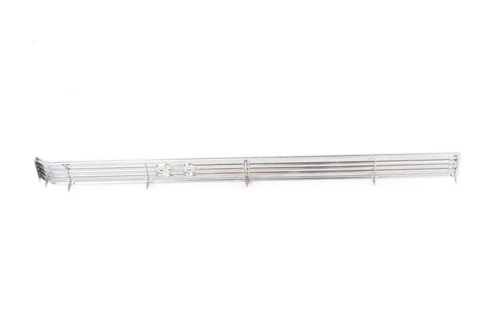 AMD Dash Molding Air Vent Bezel - without AC - Brushed Aluminum | 81-91 Chevy GMC C/K Truck Blazer Jimmy Suburban - Image 2