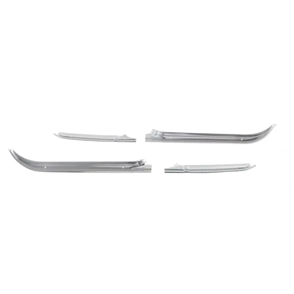 AMD Door Sill Plates - Aluminum - 4pcs Set | 73-77 Chevy GMC C/K Squarebody Truck