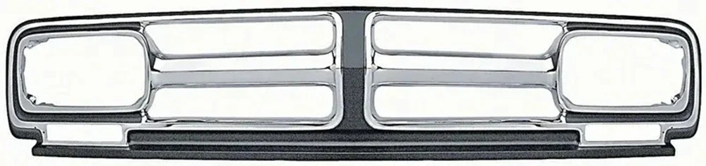 AMD Grille - Chrome | 71-72 GMC Truck Blazer Suburban