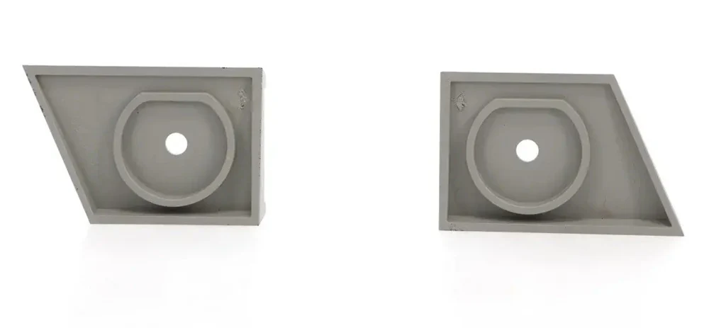AMD Grille Emblem Spacers - Bowtie | 85-88 Chevy CK Pickup Blazer Suburban - Image 3