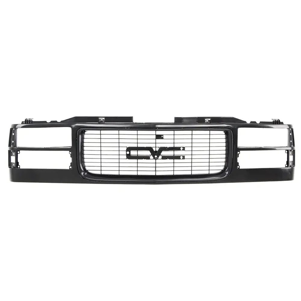 AMD Grille Shell - Black (Dual Headlight) | 94-98 GMC C/K OBS Truck SUV