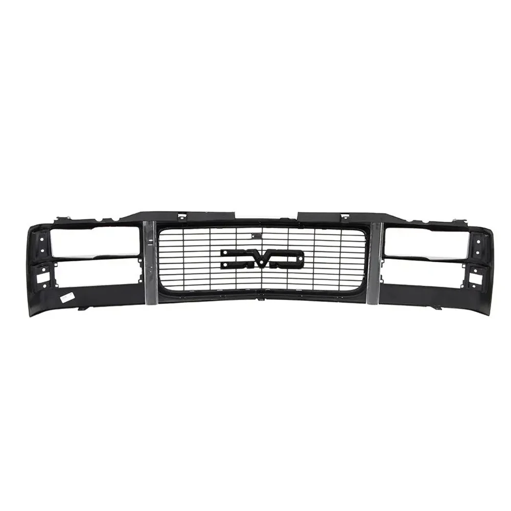 AMD Grille Shell - Black (Dual Headlight) | 94-98 GMC C/K OBS Truck SUV - Image 3