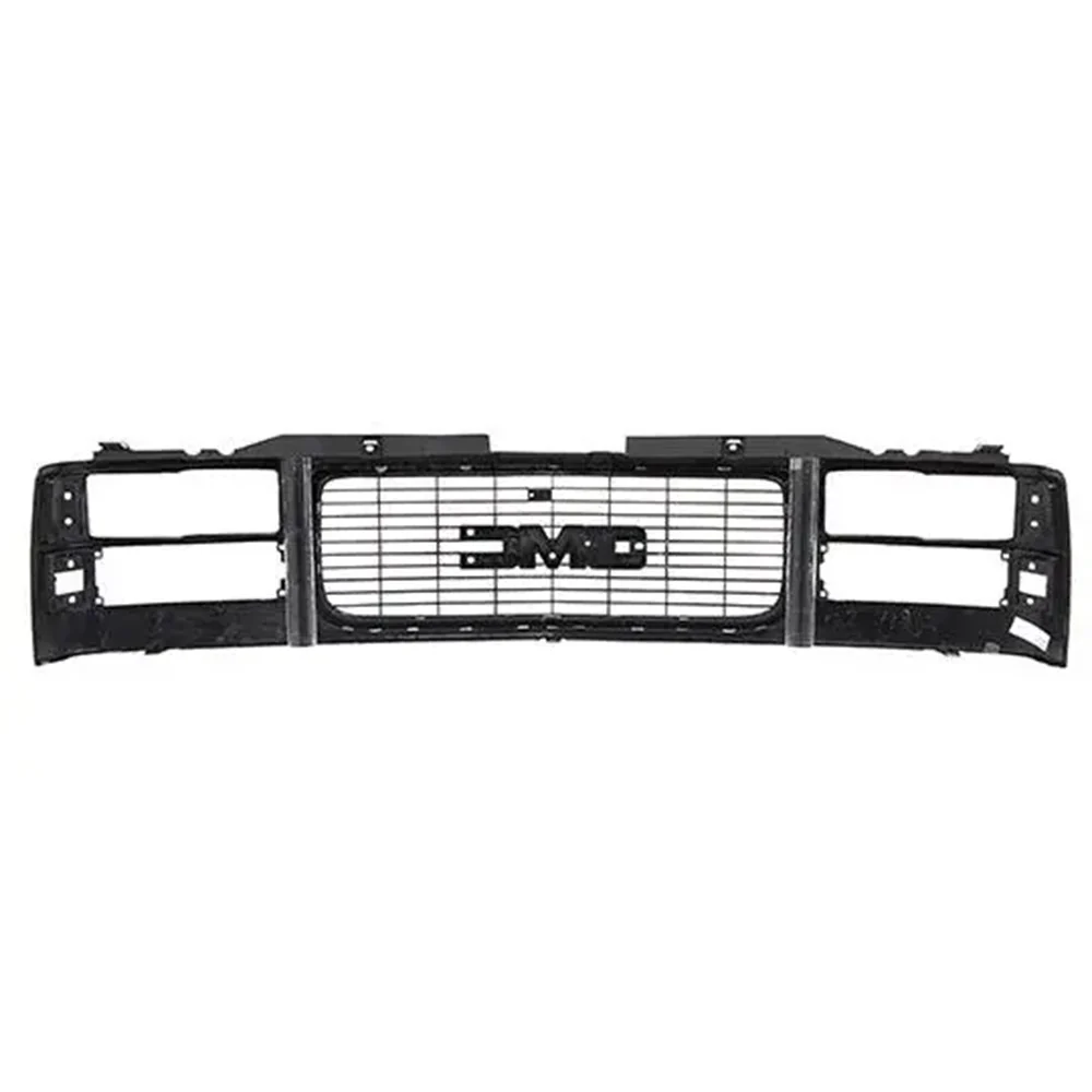AMD Grille Shell - Chrome/Black (Dual Headlight) | 94-98 GMC C/K OBS Truck SUV - Image 3