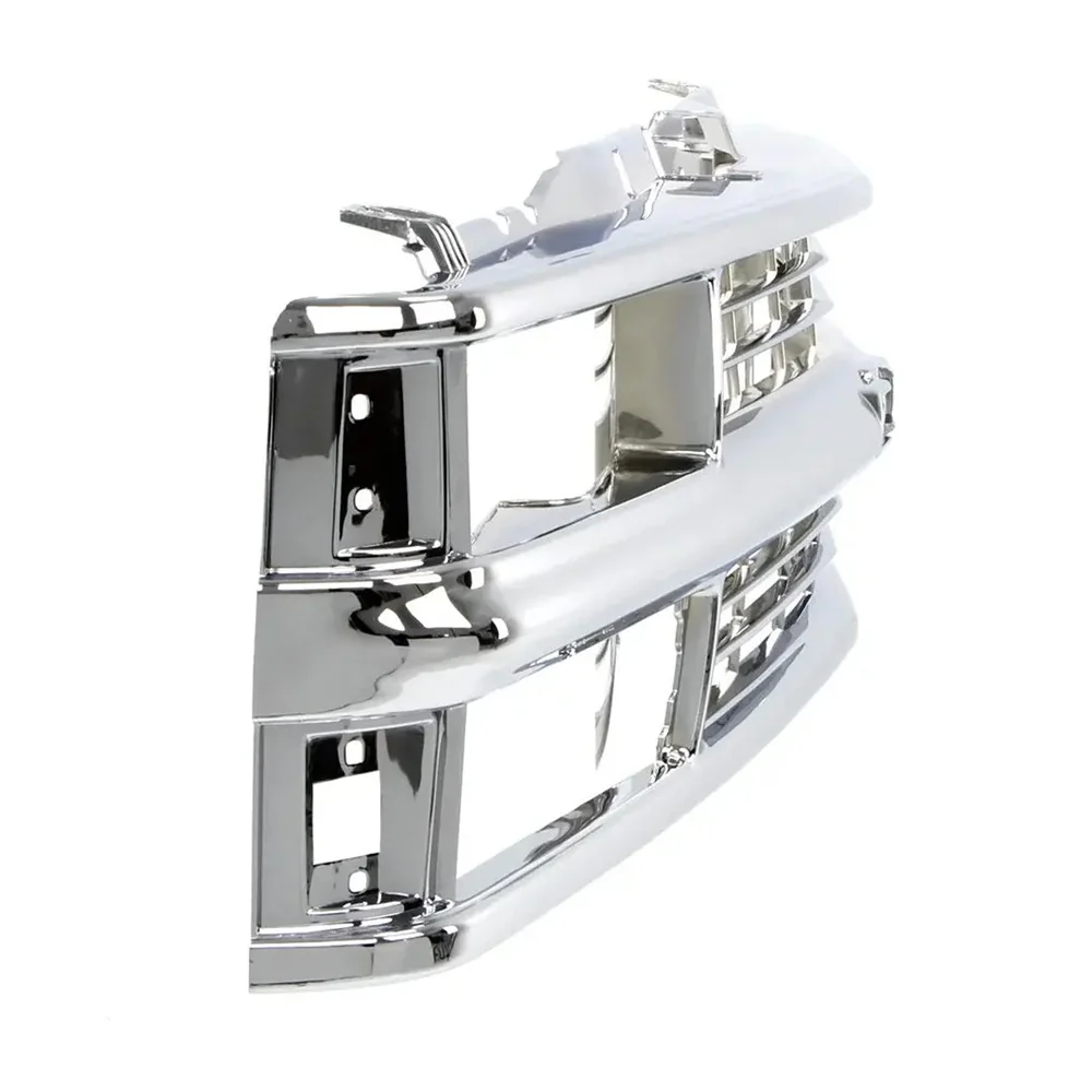 AMD Grille Shell - Chrome (Composite Headlight) | 94-98 Chevy C/K OBS Truck SUV - Image 4