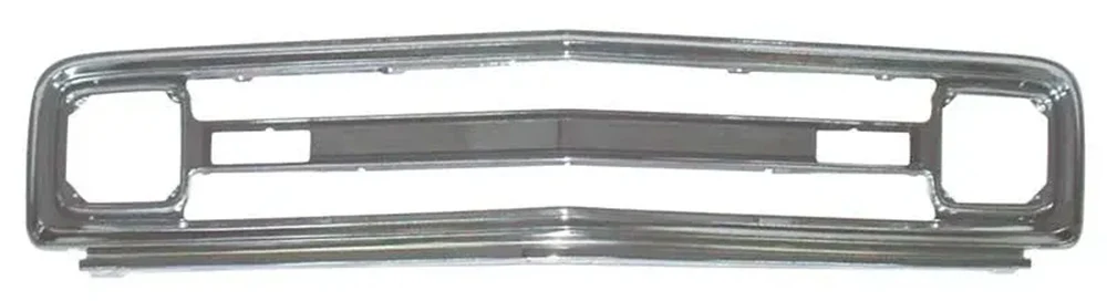 AMD Grille Shell - Smooth - Anodized Aluminum | 69-70 Chevy C/K Pickup Blazer Suburban