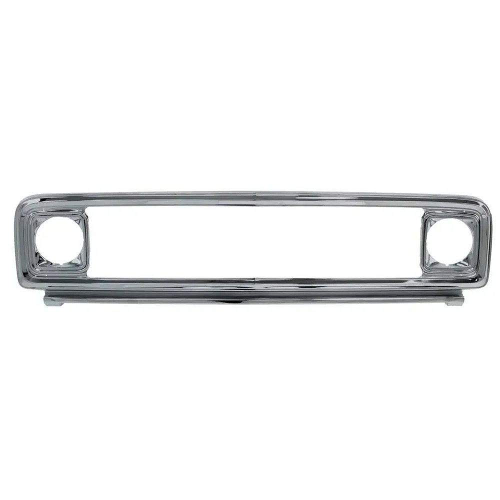 AMD Grille Shell - w/ Headlamp Bezels - Chrome Steel | 71-72 Chevy C/K Pickup Blazer Suburban