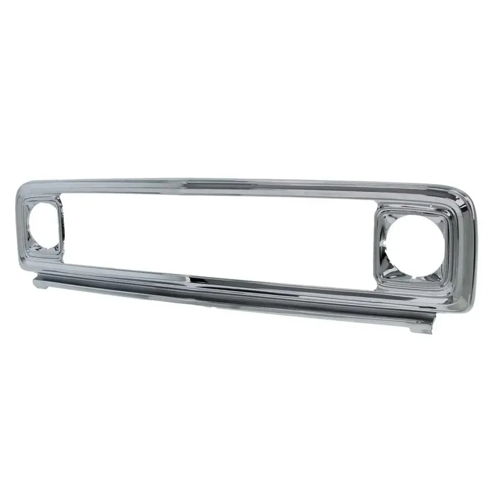 AMD Grille Shell - w/ Headlamp Bezels - Chrome Steel | 71-72 Chevy C/K Pickup Blazer Suburban - Image 2