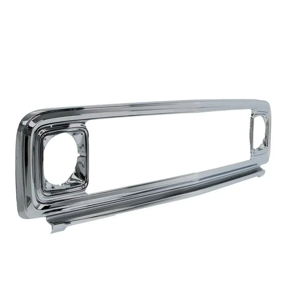 AMD Grille Shell - w/ Headlamp Bezels - Chrome Steel | 71-72 Chevy C/K Pickup Blazer Suburban - Image 4