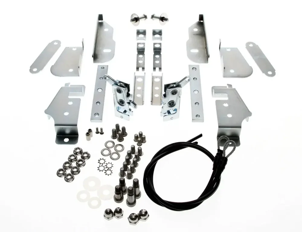 AMD Hidden Tailgate Latch Kit (Stainless Hardware) - 47-87 Chevy GMC Stepside Pickup, 48-87 Ford Flareside Pickup - Image 2