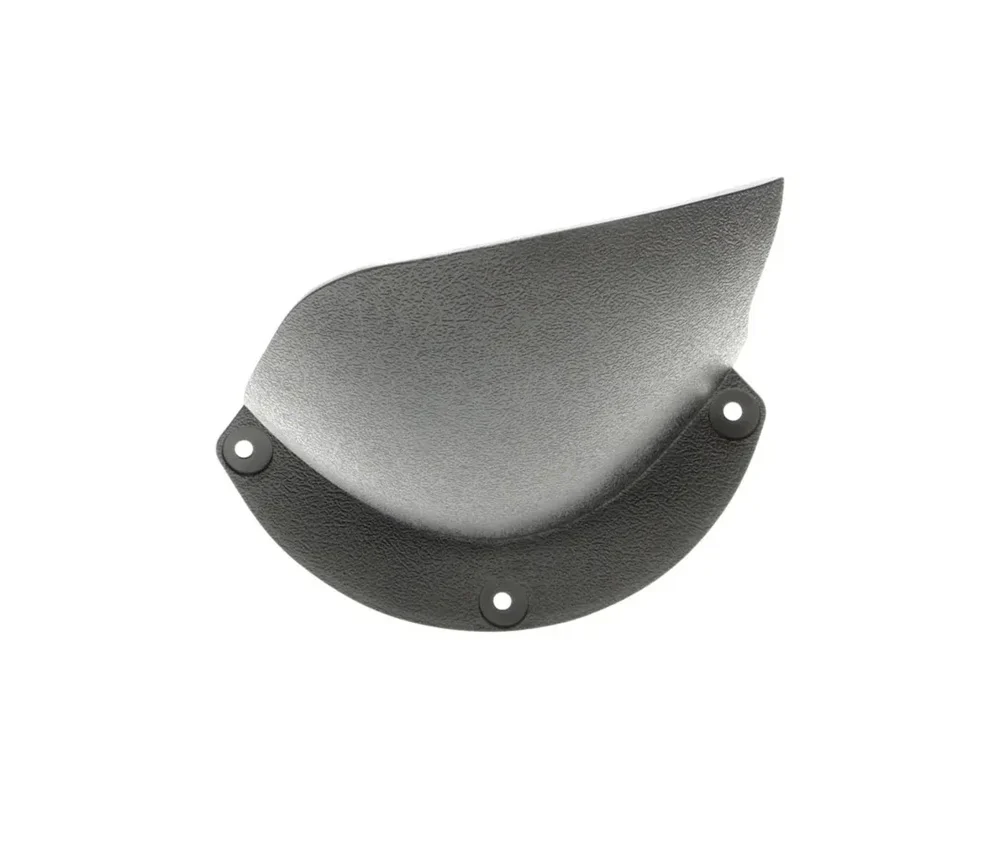 AMD Kick Panel Air Vent Baffle - RH Black | 73-87 Chevy GMC C/K Truck; 88-91 R/V Truck; Blazer Jimmy Suburban
