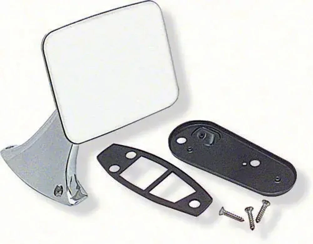 AMD Outside Mirror - Assembly with Hardware - RH | 70-72 Chevy GMC Truck Blazer Jimmy Suburban