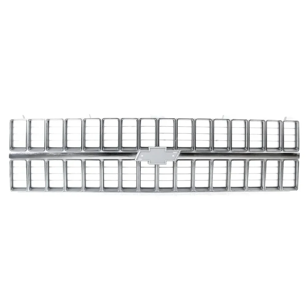 AMD Premium Grille - OE Style - Dual Headlight - Chrome | 81-82 Chevy C/K Pickup Blazer Suburban
