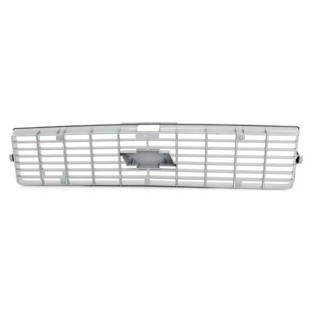 AMD Premium Grille - OE Style with Foil Bowtie Emblem - Argent Gray | 73-74 Chevy C/K Pickup Blazer Suburban - Image 3