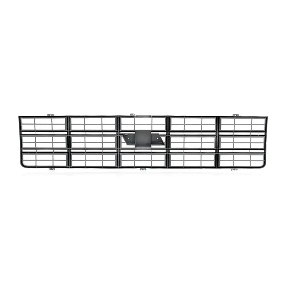 AMD Premium Grille - OE Style with Foil Bowtie Emblem - Argent Gray | 77-79 Chevy C/K Pickup Blazer Suburban - Image 3