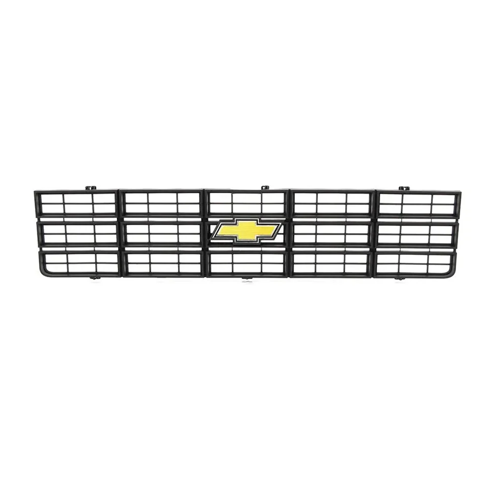 AMD Premium Grille - OE Style with Foil Bowtie Emblem - Black | 77-79 Chevy C/K Pickup Blazer Suburban