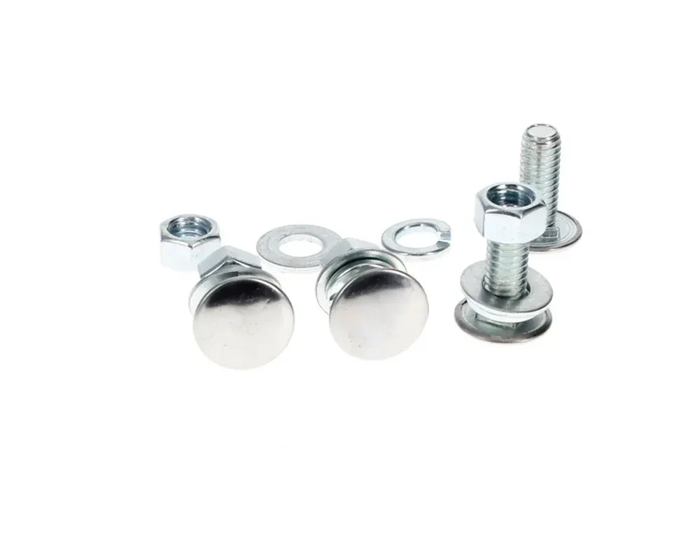 AMD Rear License Plate Bracket Bolt Set | 67-87 Chevy GMC C/K Pickup; 67-91 Suburban; 69-71 Blazer; 70-91 Jimmy - Image 2