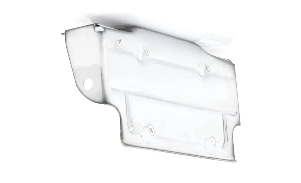 AMD Rear License Plate Bracket - Chrome | 67-87 Chevy GMC C/K Pickup 67-91 Blazer Jimmy Suburban - Image 2