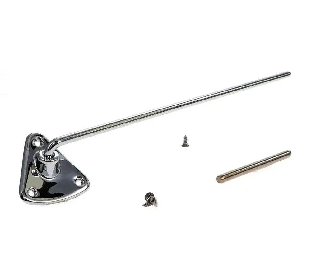 AMD Sun Visor Bracket - Chrome - LH or RH | 67-72 Chevy GMC C/K Pickup Truck
