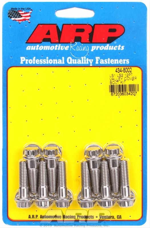 ARP LSX Intake Valley Cover Bolts| (12 Point Stainless Steel)