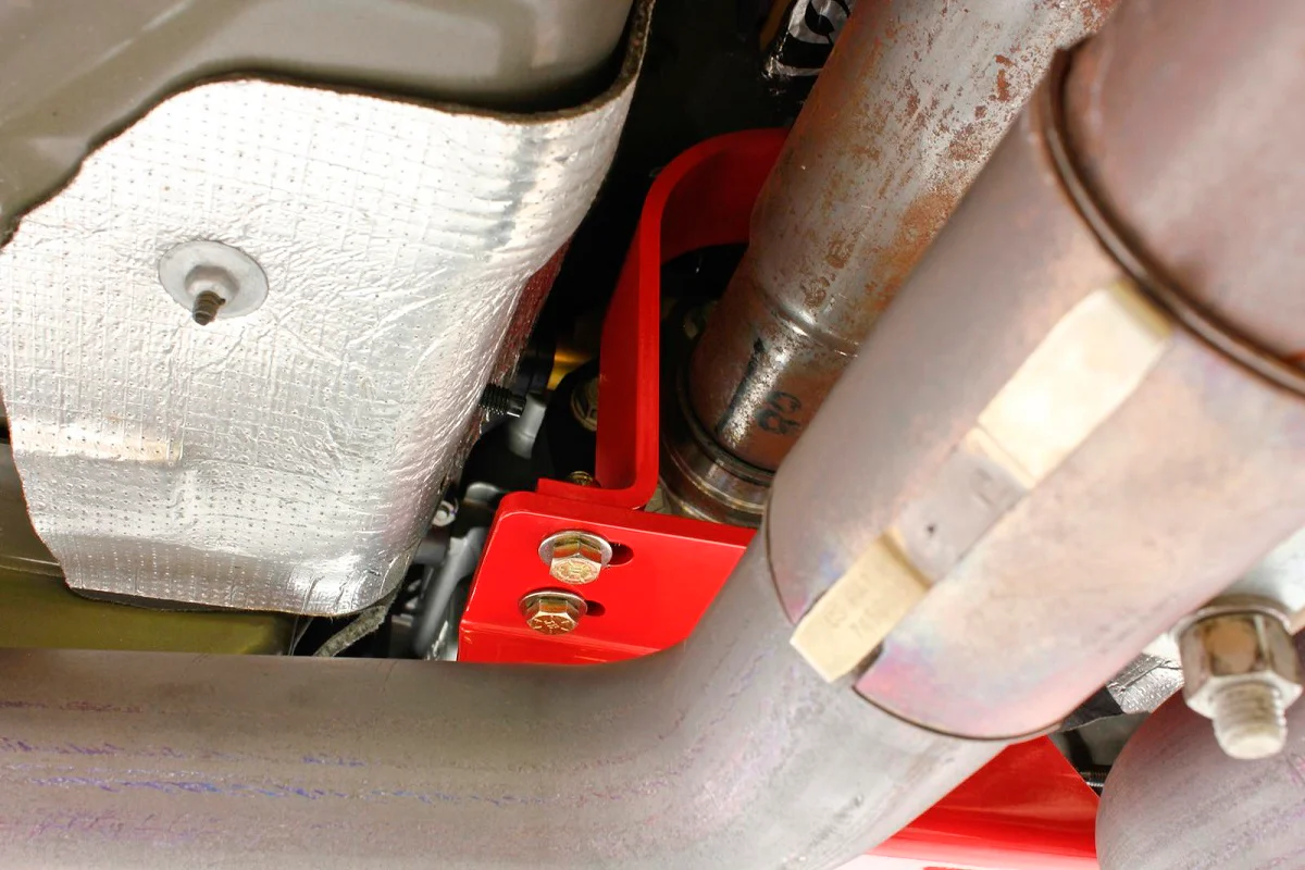 BMR Suspension 2011-2024 Mustang Driveshaft Safety Loop - Image 4