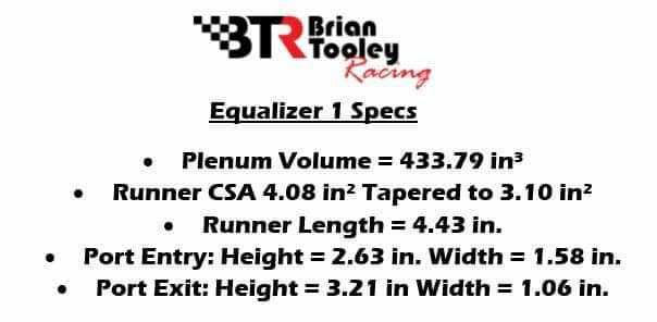 BTR EQUALIZER 1 INTAKE MANIFOLD| CATHEDRAL PORT - IMA-01 - Image 11