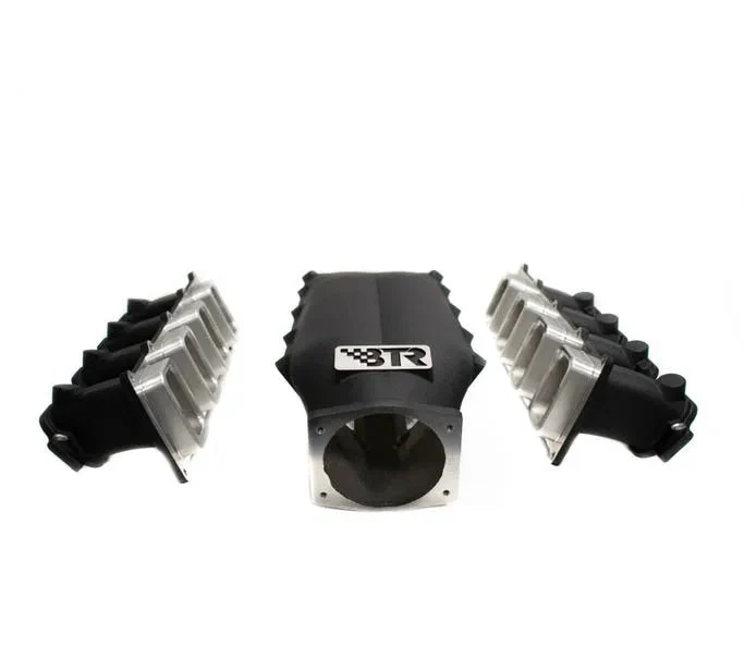BTR TRINITY INTAKE MANIFOLD| GEN V WITHOUT INJECTOR HOLES - BLACK - CNC RUNNERS - TRA-GENV-BLK-CNC - Image 4