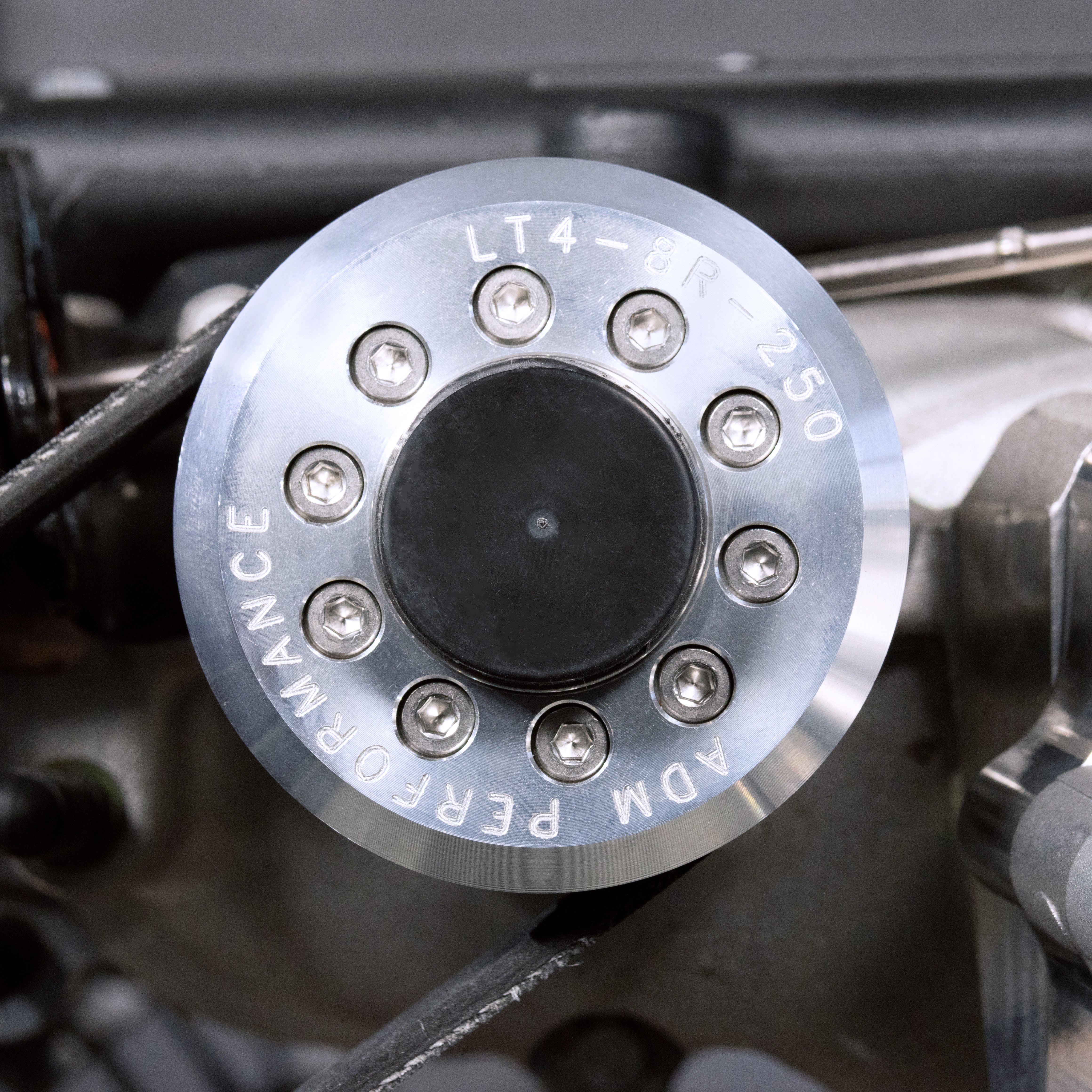 ICT Billet Camaro/CTS-V LT4 Supercharger to LS3 LSA Square Port Head Adapter Kit - Image 10