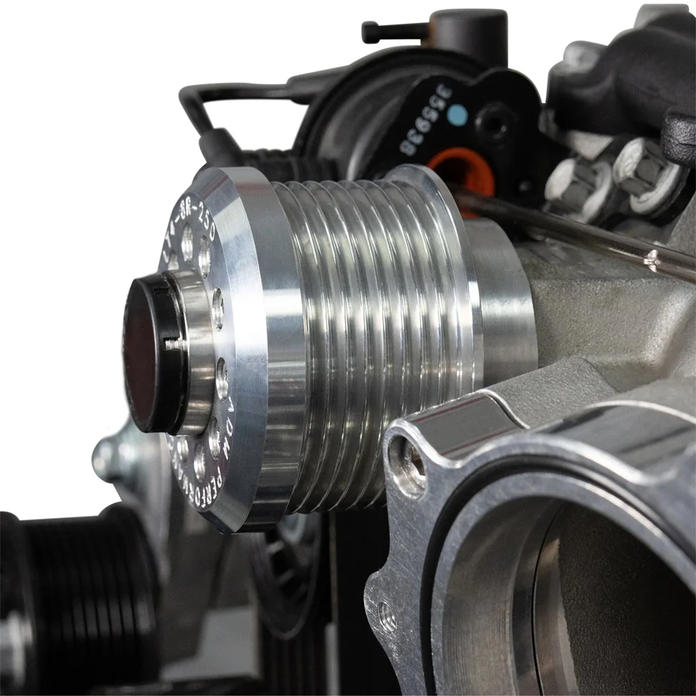 ICT Billet Camaro/CTS-V LT4 Supercharger to LS3 LSA Square Port Head Adapter Kit - Image 11