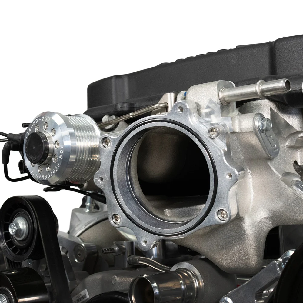 ICT Billet Camaro/CTS-V LT4 Supercharger to LS3 LSA Square Port Head Adapter Kit - Image 9