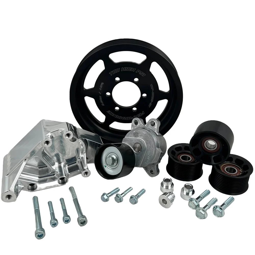 Camaro/CTSV - LT1/LT4 10 rib Supercharger Drive Package| Includes +15% or +28% Lower Pulley