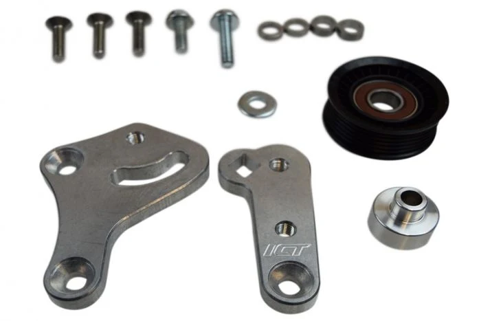 ICT Billet Corvette CTS-V Billet Aluminum Manual Belt Tensioner G8 CTSV Z06 LS7 LS1 LS2 LS3 - Image 2