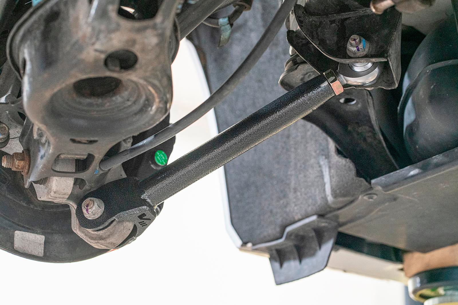 CTS V-3 15" Conversion Kit By Carlyle Racing| Solid Rotors, Red Calipers - Image 4