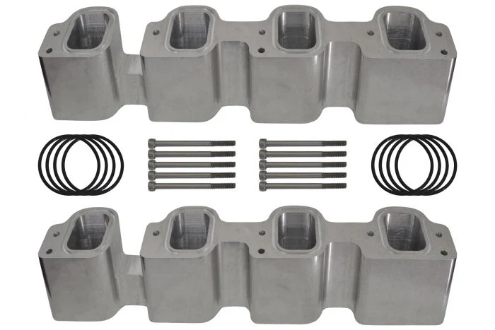 ICT Billet Gen 5 L83 L86 LT1 Cylinder Head to LT4 Tall Supercharger Adapter Plates Intake - Image 2