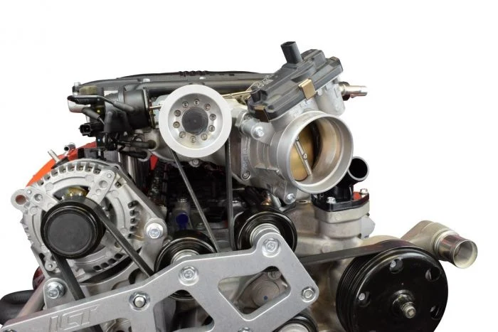 ICT Billet Gen 5 L83 L8B Throttle Body Rotation Angle Adapter Turn Spin Clocking Rotate LT - Image 2