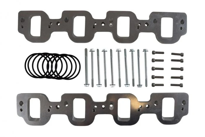 ICT Billet Gen 5 LT1 L83 Cylinder Head to Gen 4 LS7 Intake Manifold Adapter Plates