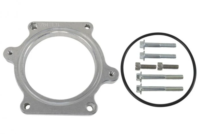 ICT Billet Gen 5 LT1 LT4 Throttle Body Rotation Angle Adapter Turn Spin Clocking Rotate
