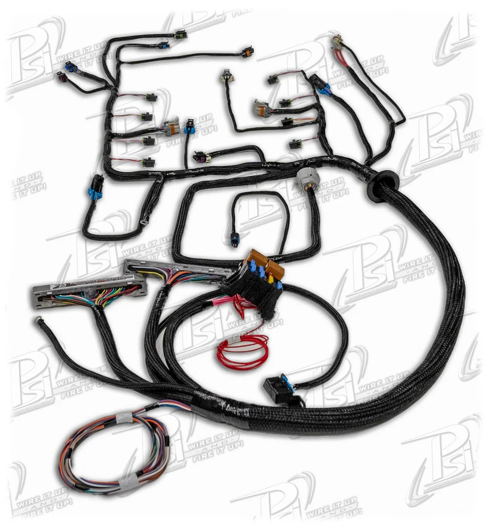 PSI Conversion GEN III LS (24X) DRIVE-BY-WIRE *8 PIN THROTTLE* MANUAL STANDALONE HARNESS - Image 2