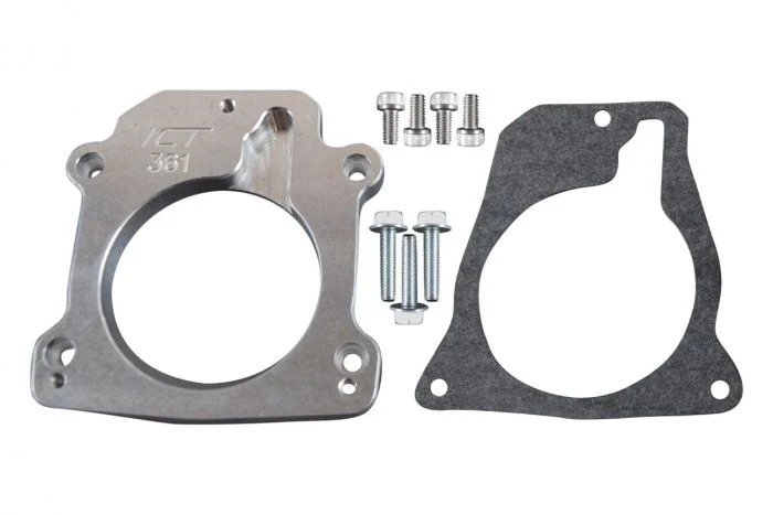 ICT Billet Gen V - LT Billet Throttle Body Adapter / 4 Bolt Intake to 3 Bolt DBC