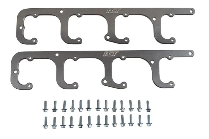 ICT Billet LS Billet Coil Bracket Set (fits LS1 D580 coils only)