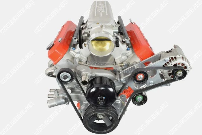 ICT Billet LS Camaro Heavy Duty Billet Alternator Bracket Kit LSX LS1 5.7L Top Driver Head Mount