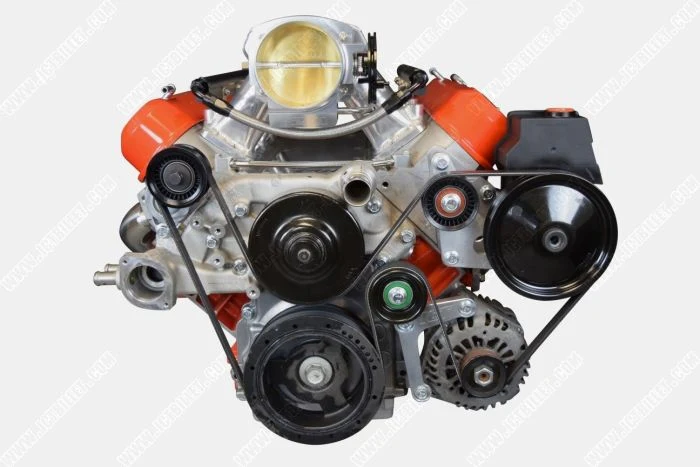 ICT Billet LS Corvette Low Mount Alternator, Power Steering Pump Brackets| LSX LS1 LS3 LS2