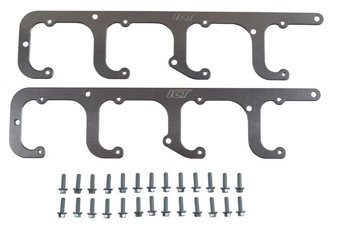 ICT Billet LS D581 Square Coil Brackets Set (D514A & D510C coils require spacer kit)
