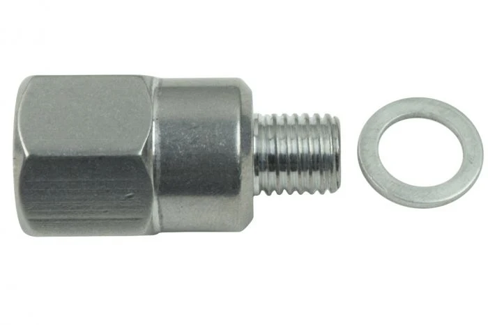ICT Billet LS Engine Swap M12 1.5 Adapter to 1/4 NPT Coolant Temperature Sensor Water| LS1 LSX LS3