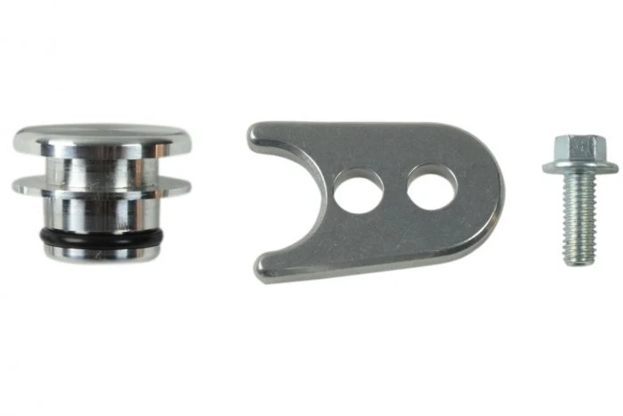 ICT Billet LS Gen 4 Camshaft Position Sensor Delete Plug LS1 LSX 58X Cam Swap Block Off Cap