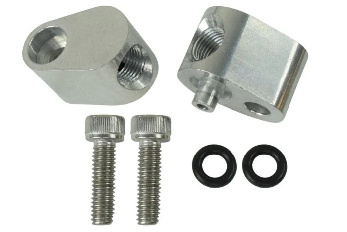 ICT Billet LS LS1 1/8"npt Coolant / Steam Port Adapters for Crossover Hose / Tube