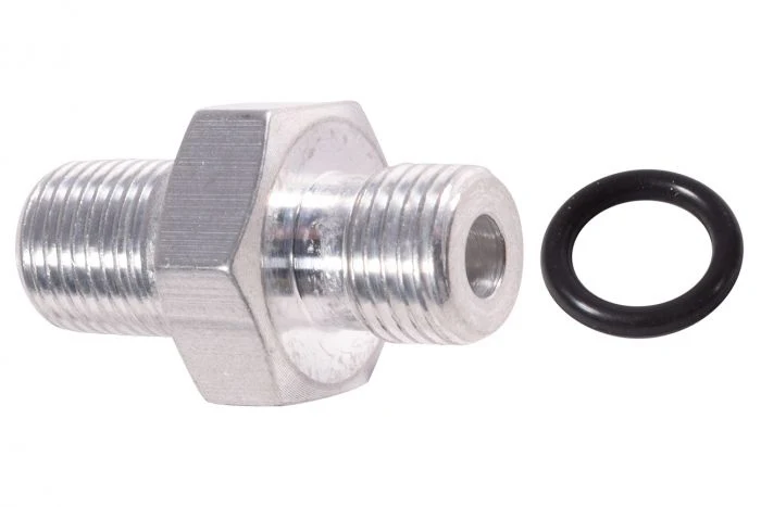 ICT Billet LS / LT Factory Fuel Pressure Sensor 1/8" NPT Flare Adapter Gen IV V LT1 LS3